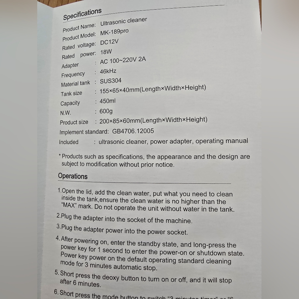 Ultrasonic Cleaner - Picture 8 of 13